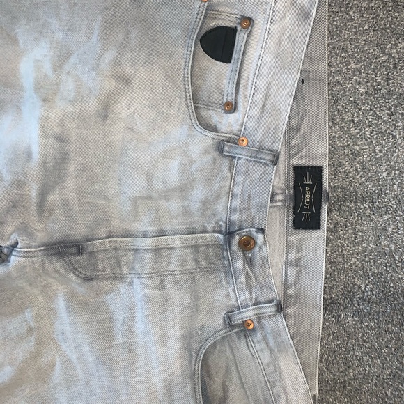 April77 Grey Jeans Size 33 - Picture 6 of 8